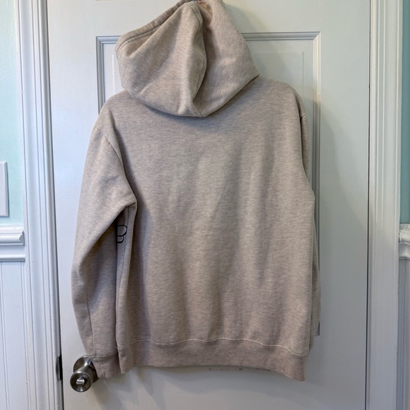 Grey Hoodie with Tom and Jerry Graphic and Detail on the arm - Picture 3 of 8